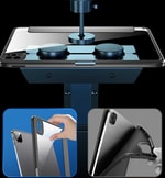 Apple iPad Pro 12.9 2018 (3.Nesil) Kılıf Zore Nort Arkası Şeffaf Standlı Kılıf