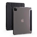 Apple iPad Pro 12.9 2022 M2 Kılıf Zore Tri Folding Kalem Bölmeli Standlı Kılıf