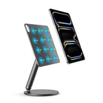 Apple iPad Pro 12.9 2022 M2 Wiwu ZM-310 360 Derece Dönebilen Magnetik Başlıklı Tablet Standı