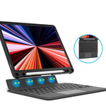 Apple iPad Pro 13 2025 M5 Wiwu Mag Touch Klavyeli Standlı Kılıf