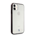Apple iPhone 11 Kılıf BMW Transparan Elektroplatin Kenar Kaplama Dizayn Kapak
