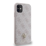 Apple iPhone 11 Kılıf Guess Orjinal Lisanslı M-safe Şarj Özellikli Small 4G Classic Kapak