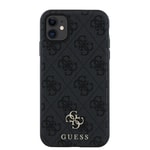 Apple iPhone 11 Kılıf Guess Orjinal Lisanslı M-safe Şarj Özellikli Small 4G Classic Kapak