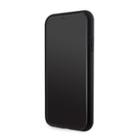 Apple iPhone 11 Kılıf Guess Orjinal Lisanslı M-safe Şarj Özellikli Yazı Logolu Saffiano Classic Kapak