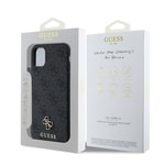 Apple iPhone 11 Kılıf Guess Orjinal Lisanslı M-safe Şarj Özellikli Small 4G Classic Kapak