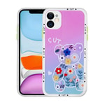 Apple iPhone 11 Kılıf Kamera Korumalı Desenli Sert Zore Hess Kapak