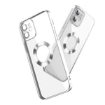 Apple iPhone 11 Kılıf Kamera Korumalı Logo Gösteren Zore Omega Kapak
