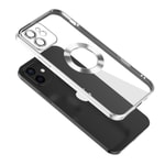 Apple iPhone 11 Kılıf Kamera Korumalı Logo Gösteren Zore Omega Kapak