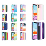 Apple iPhone 11 Kılıf Kamera Korumalı Renkli Temperli Zore X-Cam Kapak