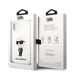 Apple iPhone 11 Kılıf Karl Lagerfeld Silikon Karl Dizayn Kapak