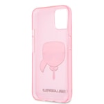 Apple iPhone 11 Kılıf Karl Lagerfeld Transparan Karl Head Dizayn Kapak