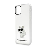 Apple iPhone 11 Kılıf Karl Lagerfeld Transparan Choupette Dizayn Kapak