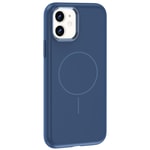 Apple iPhone 11 Kılıf M-Safe Şarj Özellikli Metal Kamera Çerçeveli Zore Edi Silikon Kapak