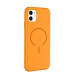 Apple iPhone 11 Kılıf M-safe Şarj Özellikli Zore Meta Kapak