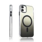Apple iPhone 11 Kılıf M-safe Şarj Özellikli Transparan Renk Geçişli Zore Toros Kapak