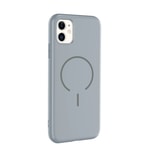 Apple iPhone 11 Kılıf M-safe Şarj Özellikli Zore Meta Kapak