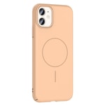Apple iPhone 11 Kılıf M-safe Şarj Özellikli Zore Ruby Sert Kapak
