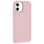 Apple iPhone 11 Kılıf M-Safe Şarj Özellikli Metal Kamera Çerçeveli Zore Edi Silikon Kapak
