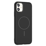 Apple iPhone 11 Kılıf M-safe Şarj Özellikli Zore Ruby Sert Kapak