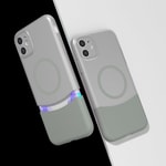 Apple iPhone 11 Kılıf M-Safe Şarj Özellikli Mıknatıslı Zore Duble Kapak