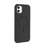 Apple iPhone 11 Kılıf M-safe Şarj Özellikli Zore Meta Kapak