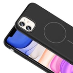 Apple iPhone 11 Kılıf M-safe Şarj Özellikli Zore Ruby Sert Kapak