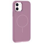 Apple iPhone 11 Kılıf M-Safe Şarj Özellikli Metal Kamera Çerçeveli Zore Edi Silikon Kapak