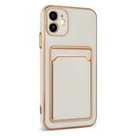 Apple iPhone 11 Kılıf Zore Bark Kartlıklı Kapak