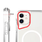 Apple iPhone 11 Kılıf Zore M-safe Şarj Özellikli T-Max M-safe Kapak