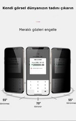 Apple iPhone 11 Pro Benks 0.3mm V Pro Privacy Ekran Koruyucu