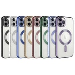 Apple iPhone 11 Pro Kılıf Kamera Korumalı M-safe Wireless Şarj Özellikli Zore Demre Kapak