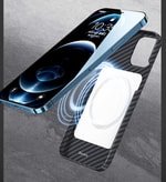 Apple iPhone 12 Kılıf Benks MFİ M-safe Magnetic Aramid Kapak