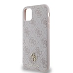 Apple iPhone 12 Kılıf Guess Orjinal Lisanslı M-safe Şarj Özellikli Small 4G Classic Kapak