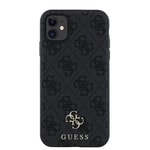 Apple iPhone 12 Kılıf Guess Orjinal Lisanslı M-safe Şarj Özellikli Small 4G Classic Kapak