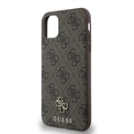 Apple iPhone 12 Kılıf Guess Orjinal Lisanslı M-safe Şarj Özellikli Small 4G Classic Kapak