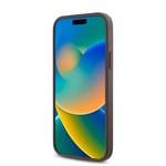 Apple iPhone 12 Kılıf Guess Orjinal Lisanslı M-safe Şarj Özellikli Gül Baskılı 4G Desenli Yazı Logolu Kapak
