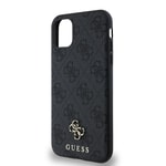 Apple iPhone 12 Kılıf Guess Orjinal Lisanslı M-safe Şarj Özellikli Small 4G Classic Kapak