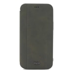 Apple iPhone 12 Kılıf Kajsa Dale Serisi Parallel PU Folio Kapaklı Kılıf