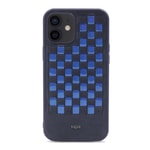 Apple iPhone 12 Kılıf Kajsa Preppie Serisi Spotlight Woven Kapak