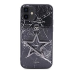 Apple iPhone 12 Kılıf Kajsa Starry Serisi Marble Kapak