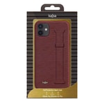 Apple iPhone 12 Kılıf Kajsa Wave Pattern Handstrap Kapak