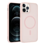 Apple iPhone 12 Kılıf M-safe Şarj Özellikli Zore Babet Kapak