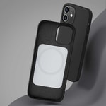 Apple iPhone 12 Mini Kılıf Benks M-safe Magnetic Original Apple MFI Certified Silikon Kapak
