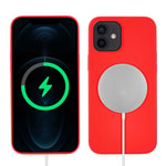 Apple iPhone 12 Mini Kılıf Zore Silksafe Wireless Kapak