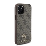 Apple iPhone 12 Pro Kılıf Guess Orjinal Lisanslı M-safe Şarj Özellikli Small 4G Classic Kapak