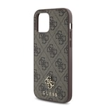 Apple iPhone 12 Pro Kılıf Guess Orjinal Lisanslı M-safe Şarj Özellikli Small 4G Classic Kapak