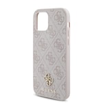 Apple iPhone 12 Pro Kılıf Guess Orjinal Lisanslı M-safe Şarj Özellikli Small 4G Classic Kapak