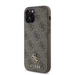 Apple iPhone 12 Pro Kılıf Guess Orjinal Lisanslı M-safe Şarj Özellikli Small 4G Classic Kapak