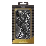 Apple iPhone 12 Pro Kılıf Kajsa Glamorous Serisi Snake Handstrap Kapak