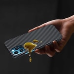 Apple iPhone 12 Pro Max Kılıf Benks MFİ M-safe Magnetic Aramid Kapak